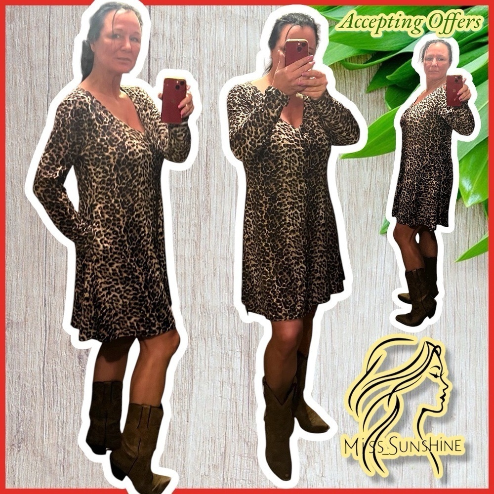 Leopard Print Dress